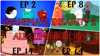 Inanimate Insanity 2 All Eliminations (as of EP14)
