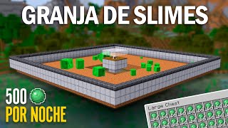 GRANJA DE SLIMES MINECRAFT 1.19.2/1.19/1.18.2/1.18/1.17 - MINECRAFT TUTORIAL 455/Noche