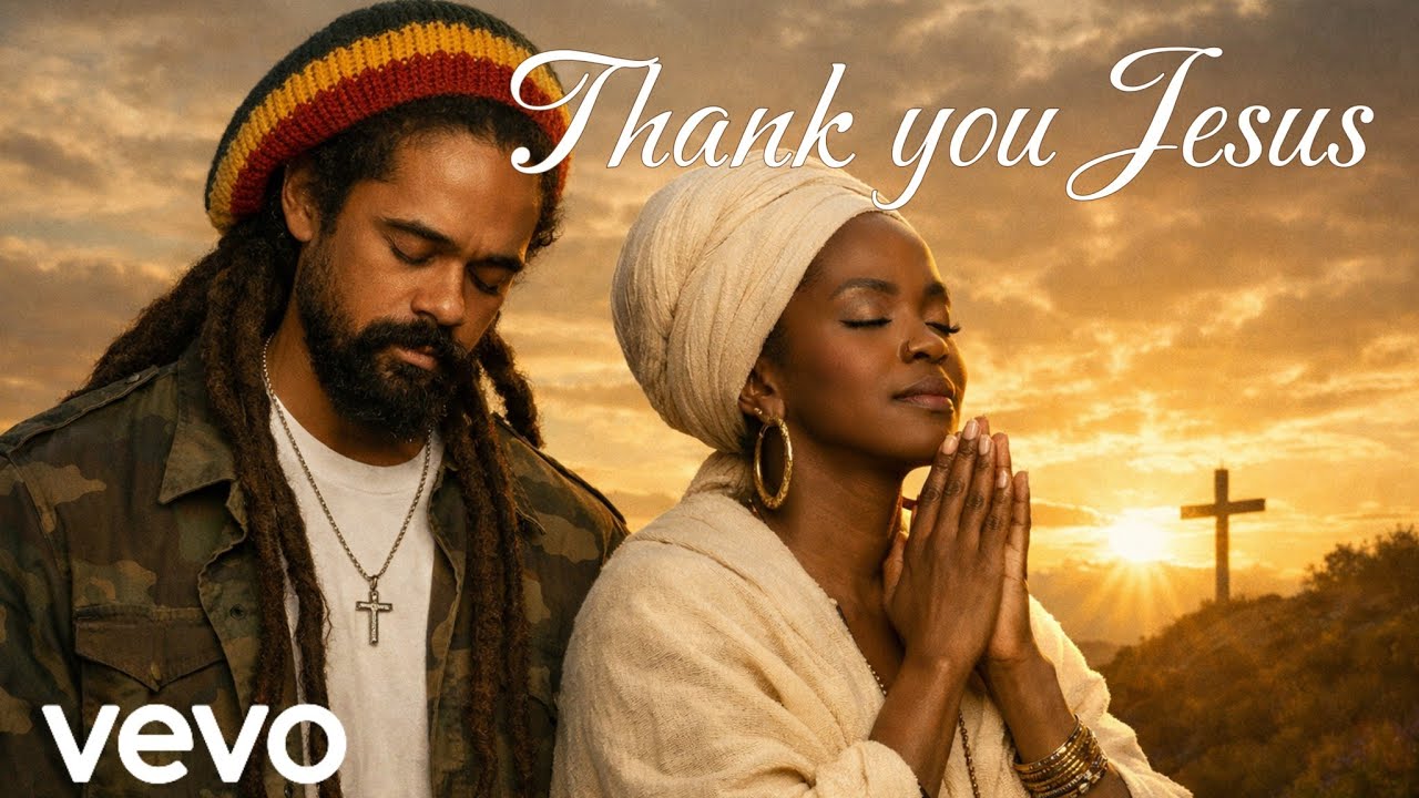 Damian Marley ft Lauryn Hill - Thank You Jesus (Official Gospel Lyrics Video)