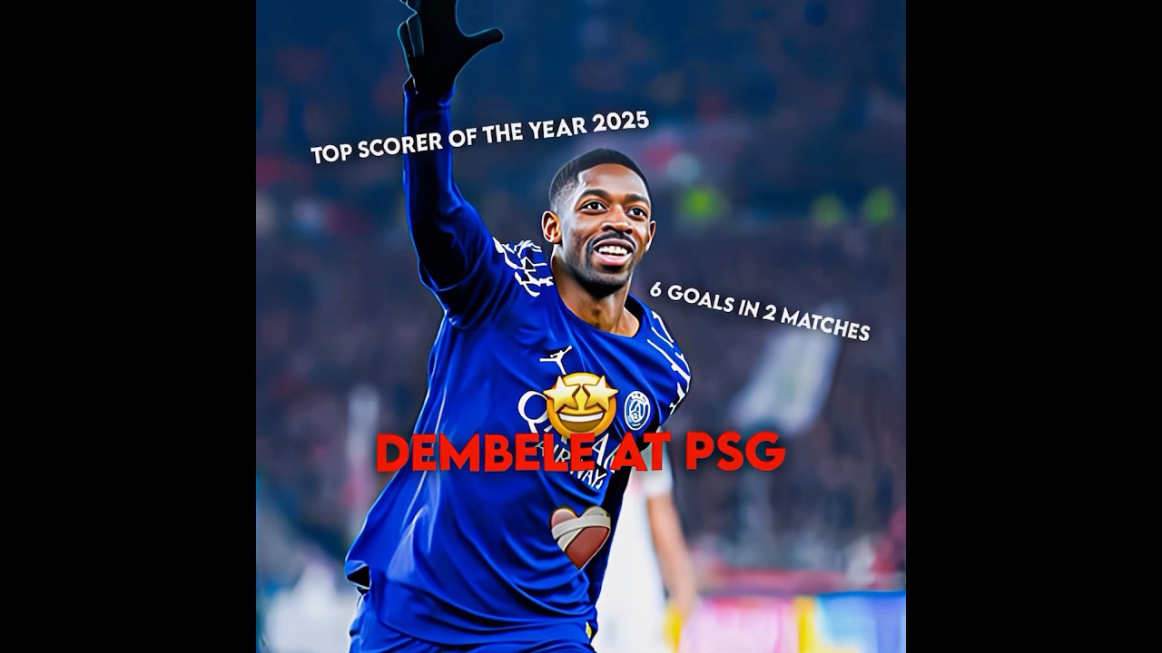 Dembélé at PSG 🤩 