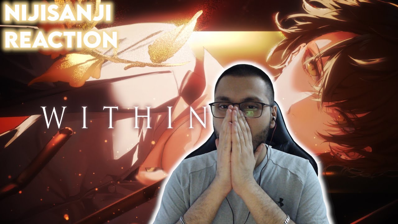 METALHEAD VTUBER?! KAGAMI HAYATO / WITHIN【MV】REACTION! | 加賀美ハヤト - WITHIN【にじさんじ】