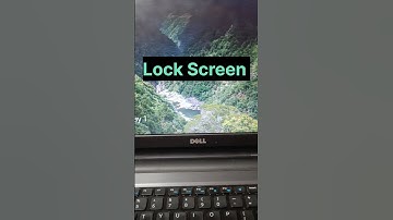 Laptop lock screen shortcut key || Laptop ko lock kaise kare #shorts #video