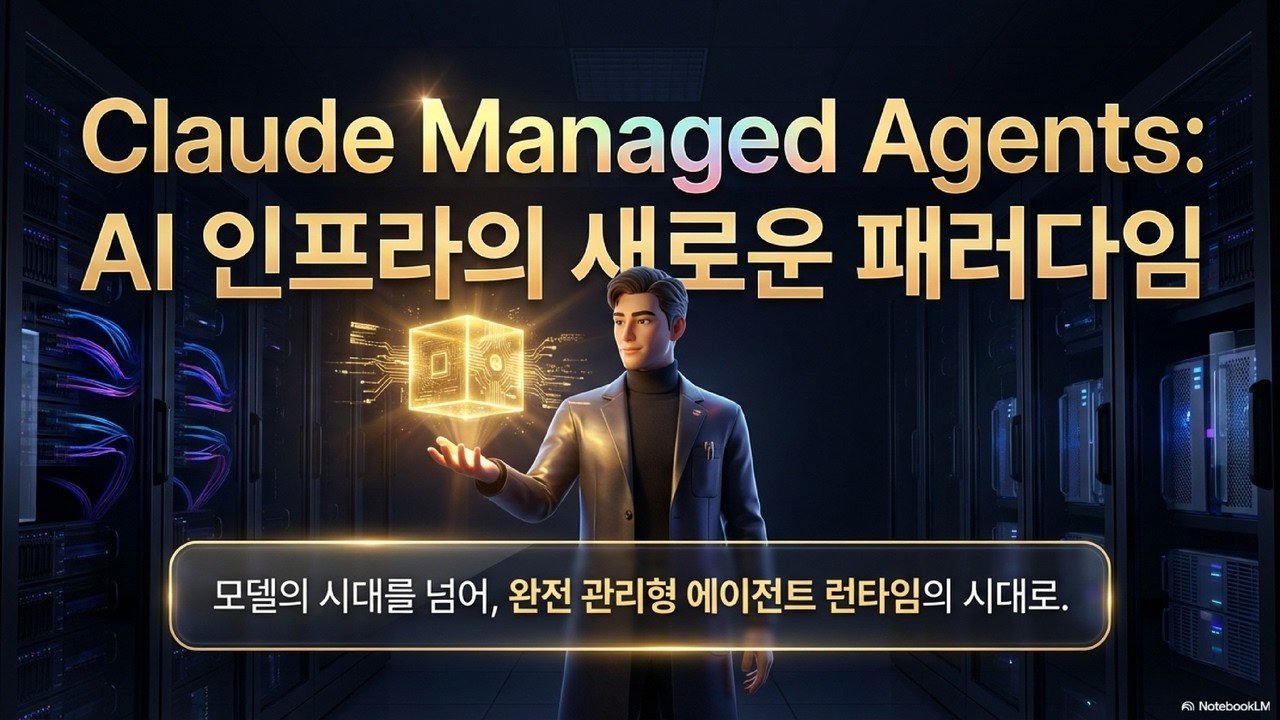 ⁣[CMA] 10시간 연속 자율 작업? Claude Managed Agents가 바꿀 AI 인프라의 미래 | 모델 경쟁을 끝낼 AI 운영체제