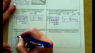 Unit 4 Test Review Part 2