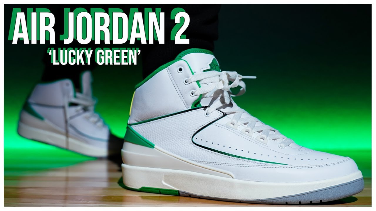 Air Jordan 2 Lucky Green - YouTube