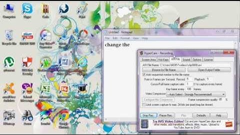 how to set the hyper cam 2 to normal speed