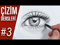 Adım Adım Gerçekçi Göz Nasıl Çizilir? - Çizim Dersleri #3