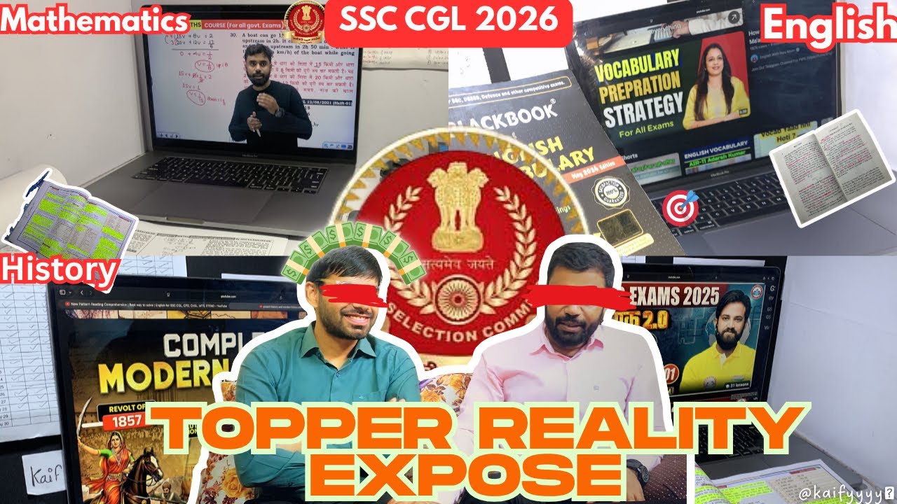 (Day 38) 14 Hours Study Vlog 📚 | SSC CGL 2026 Preparation | Daily ...