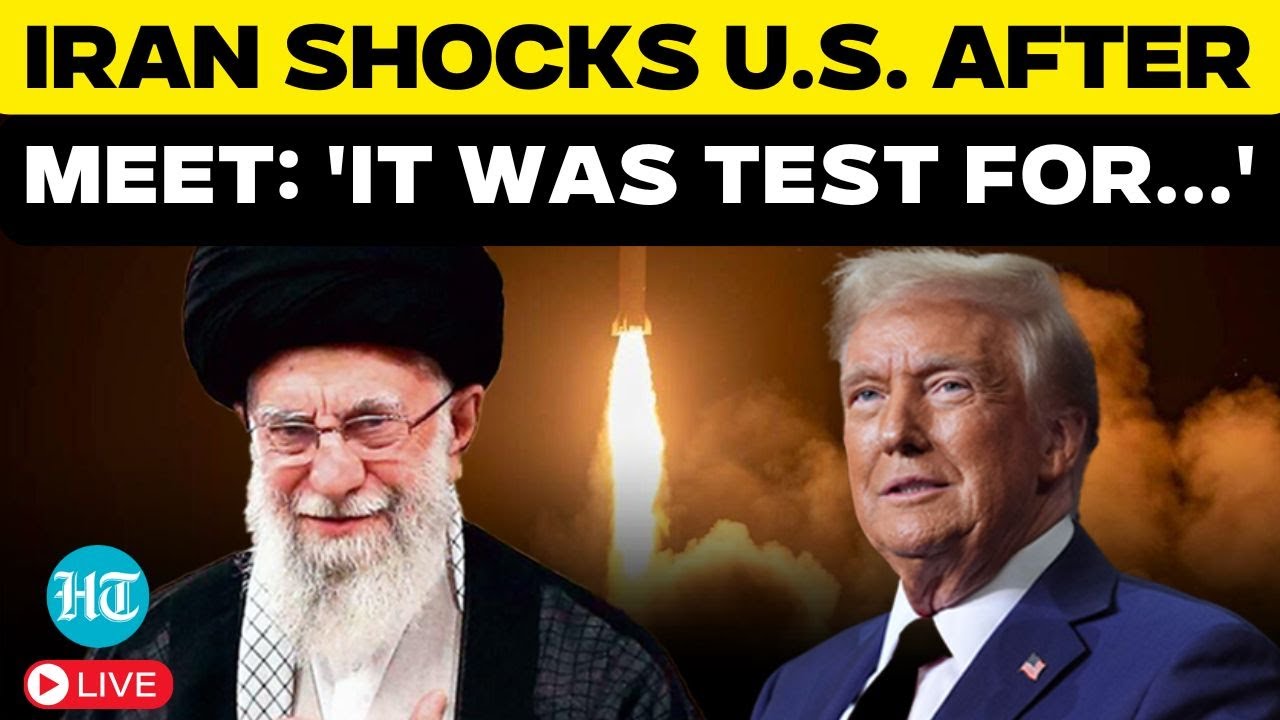 LIVE: Iran Shocks US Hours After Meeting With 'It Was Test For…' Declaration| Trump| Nuclear| Israel
