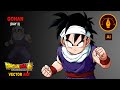 Practice Vector Art Using Pen Tool | Day 2 Gohan DBZ | ADOBE ILLUSTRATOR