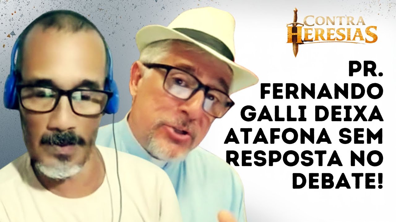 CONTRA HERESIAS  23  - PR  FERNANDO GALLI DEIXA ATAFONA SEM RESPOSTA NO DEBATE