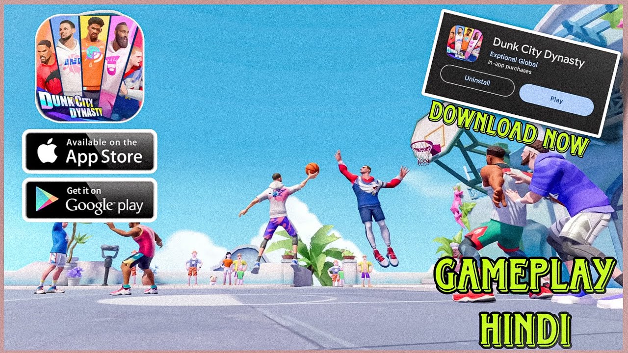 *EXCLUSIVE* 🚨DUNK CITY DYNASTY🚨 | Android Gameplay | Download Now | Hindi |