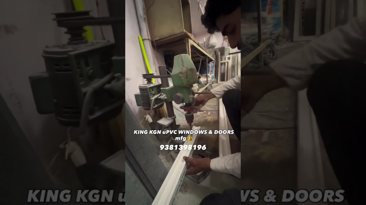 60 mm TWO TRACK SLIDING WINDOW KING KGN uPVC WINDOWS & DOORS mfg👑 