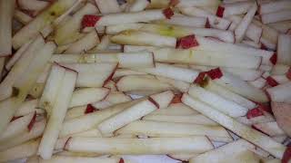 Apples and whether to dip them to prevent browning prior to freeze drying or dehydrating