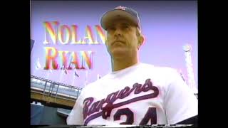 1993 Commercial For Nolan Ryan's Fastball Video