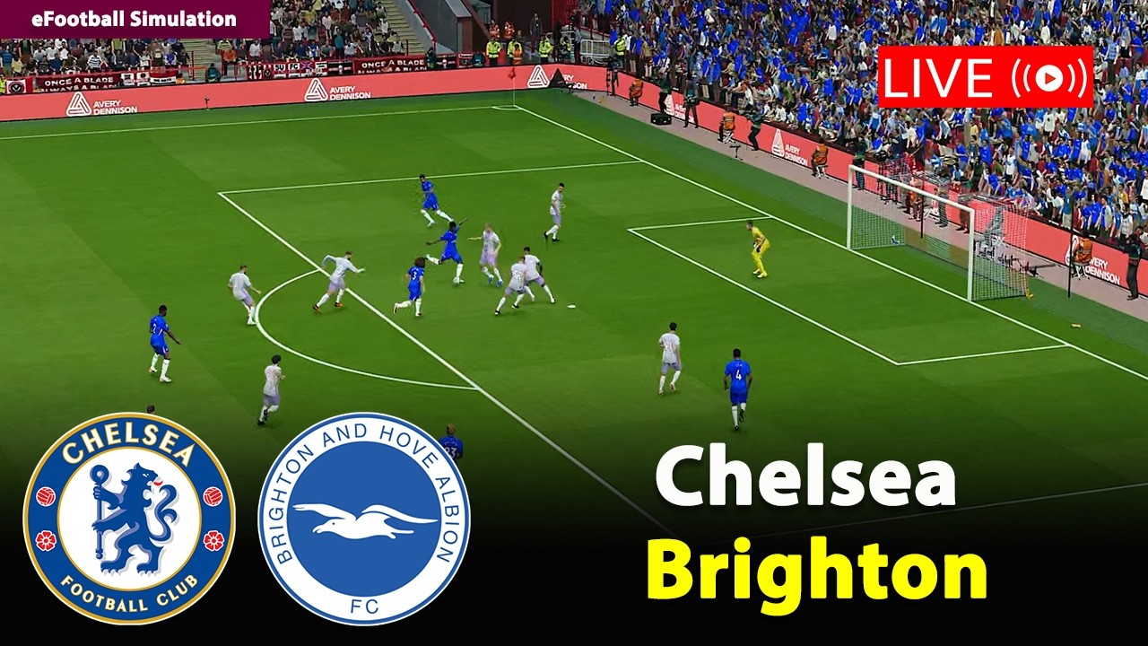 Chelsea vs Brighton | Premier League 26/27 | eFootball PES21 Simulation