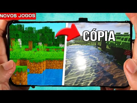 SAIUU MELHORES CÓPIAS DE MINECRAFT PARA ANDROID