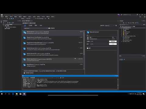 [Visual Studio 2015] Nuget Server Establish localhost test