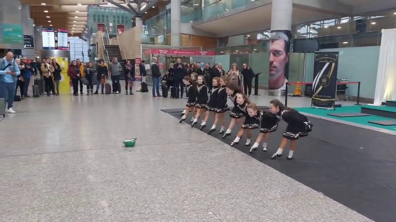 Cork Airport treated to Irish dancing for St. Patrick's Day weekend