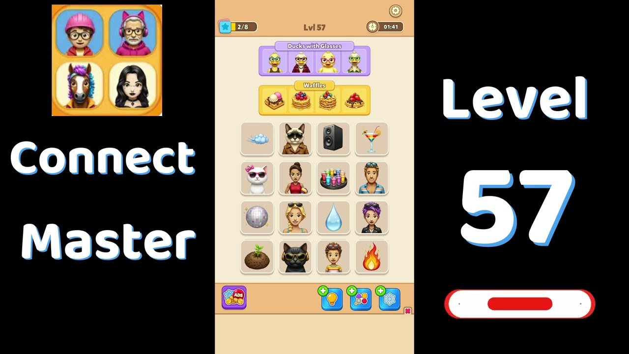 Connect Master Level 57 Walkthrough 🧩 | Match Puzzle | Puzzle Solutions & Tips | Go Answer