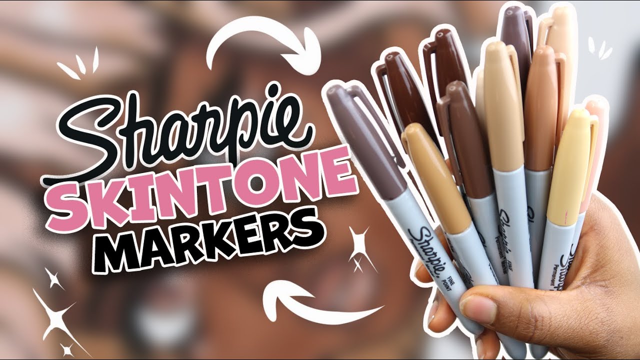 Skin Tone Markers,30 Flesh Colors Alcohol Based Art Markers Pens