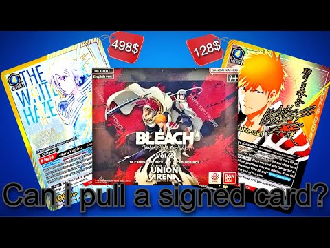 UNION ARENA BLEACH THOUSAND YEAR BLOOD WAR VOLUME 2 BOOSTER (Display) video