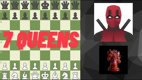 Chess.com bot Deadlost but it has 7 queens