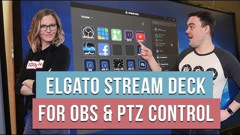 PTZ Camera Control w/ the Elgato Stream Deck