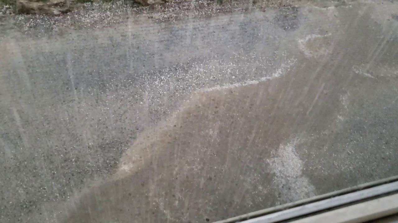 Huge hail storm and flooding in Sandpoint Idaho. YouTube