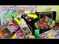 AÑO NUEVO, MATERIALES... ¿NUEVOS?!!!!  TODOS MIS MATERIALES PARA DIBUJAR EN 2017 | DibujAme Un