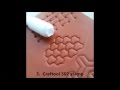 Making 3d printed leather stamps