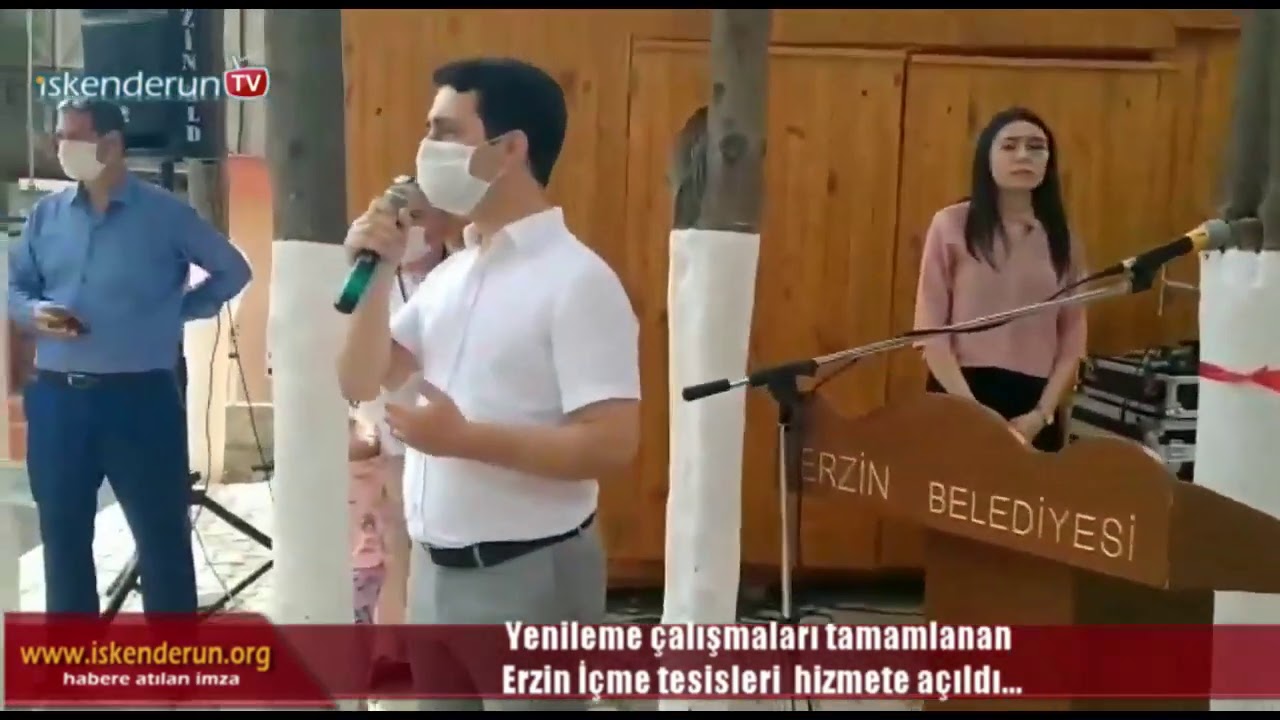 Yenilenen Erzin İçmeler Tesisi hizmette…