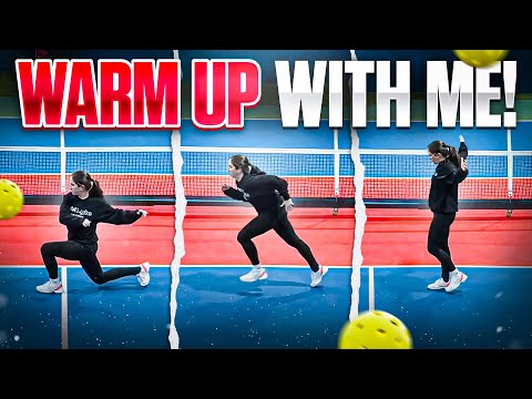 My Warm Up Routine Before Playing Pickleball