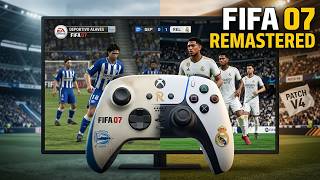 Deportivo Alaves vs Real Madrid 🔥 FIFA 07 Remastered Patch V4 🔥 FIFA 07 Career Mode #61