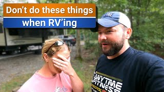 5 Do's and Don'ts of RV Life!