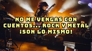 Por qué la gente piensa que rock y metal son LO MISMO??? 🤔