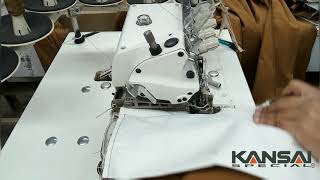 KANSAI SPECIAL 6 THREAD OVER LOCK MACHINE - JJ3143GH-90M-3x2x4/HTC/VD/DM/FL