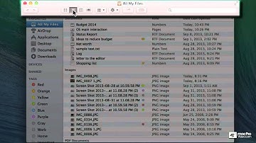 OS X Mavericks 101: Getting to Know Mavericks  - 15. Intro to Finder Windows - Main Areas