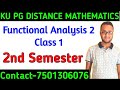 Kalyani University Distance Msc in Mathematics/Functional Analysis Class 1/2nd Semester/Math Series