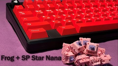 Geonworks Frog with SP Star Nana Linear Switches || Sound Test