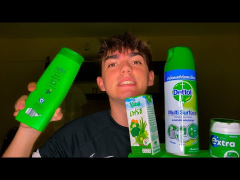 🟢 GREEN ASMR TRIGGERS 🟢