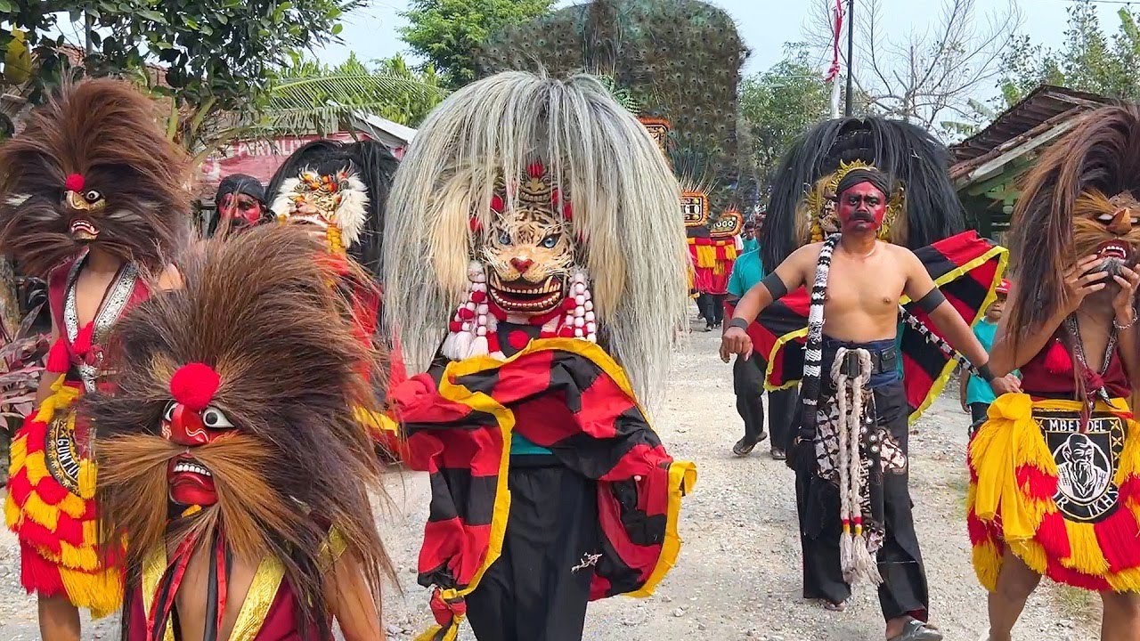 TERBARU !! Konvoi Barongan Blora, Warok & Reog Ponorogo Seni Barong LASKAR MUDHO di Palon
