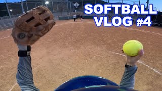 PLAYING ALL NINE POSITIONS IN ONE GAME! | Softball Vlogs #4