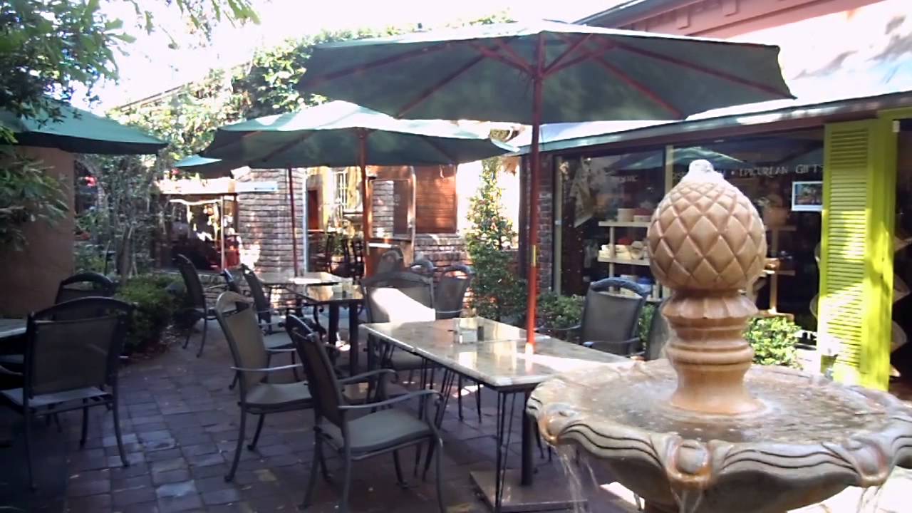 The Fountain Of Garden Courtyard In Winter Park Florida The Fountain Of Garden Courtyard In Winter Park Florida Beckons You