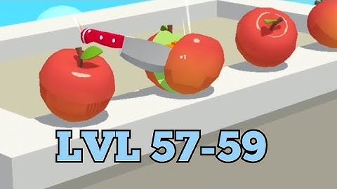 Slice It All - Gameplay Walkthrough (Levels 57-59)