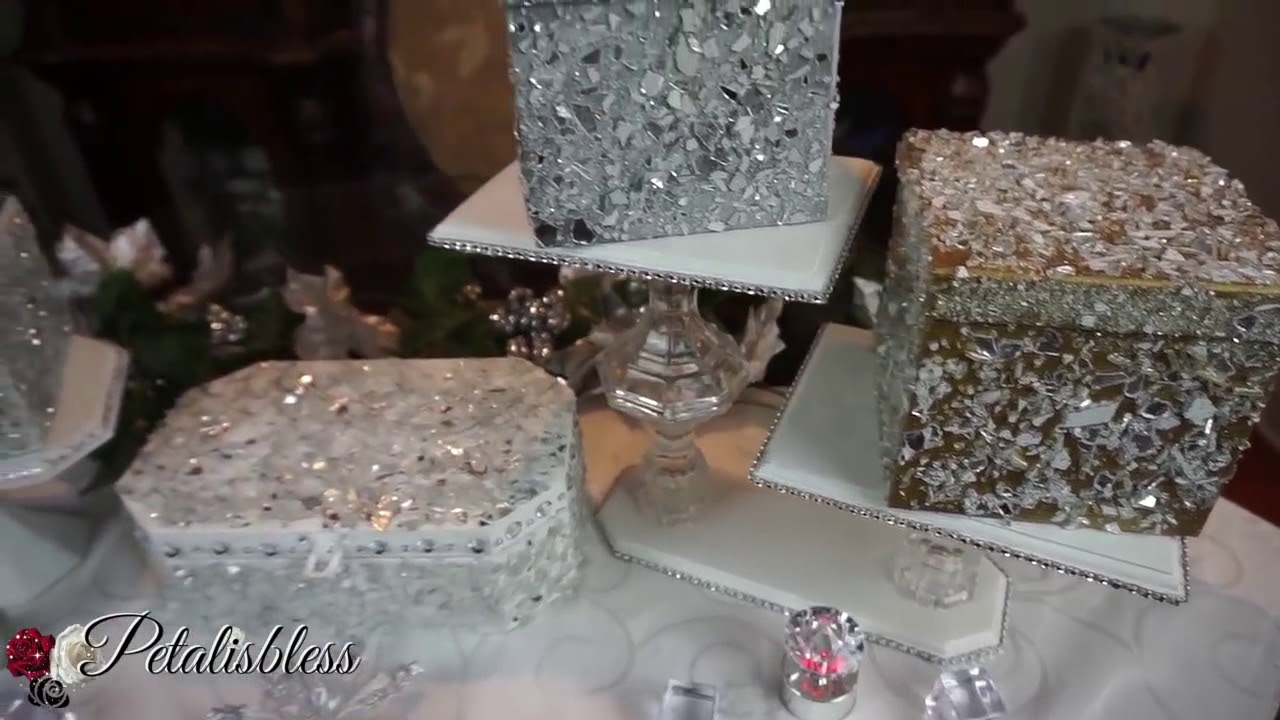 DIY DOLLAR TREE BLING JEWELRY BOXES