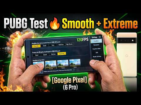 Google Pixel 6 Pro PUBG Test (2025) | Ultra Graphics + FPS Performance Review!