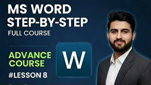 MS Word Insert Tab – Pictures, Shapes, Icons & Charts | Urdu/Hindi