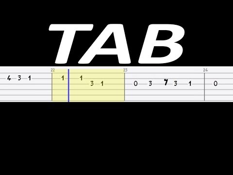 🎸 Bouree E-moll (BWV 996, J. S. Bach) - łatwa melodia TAB (gitara) 🎵 TABY I NUTY W OPISIE 🎼