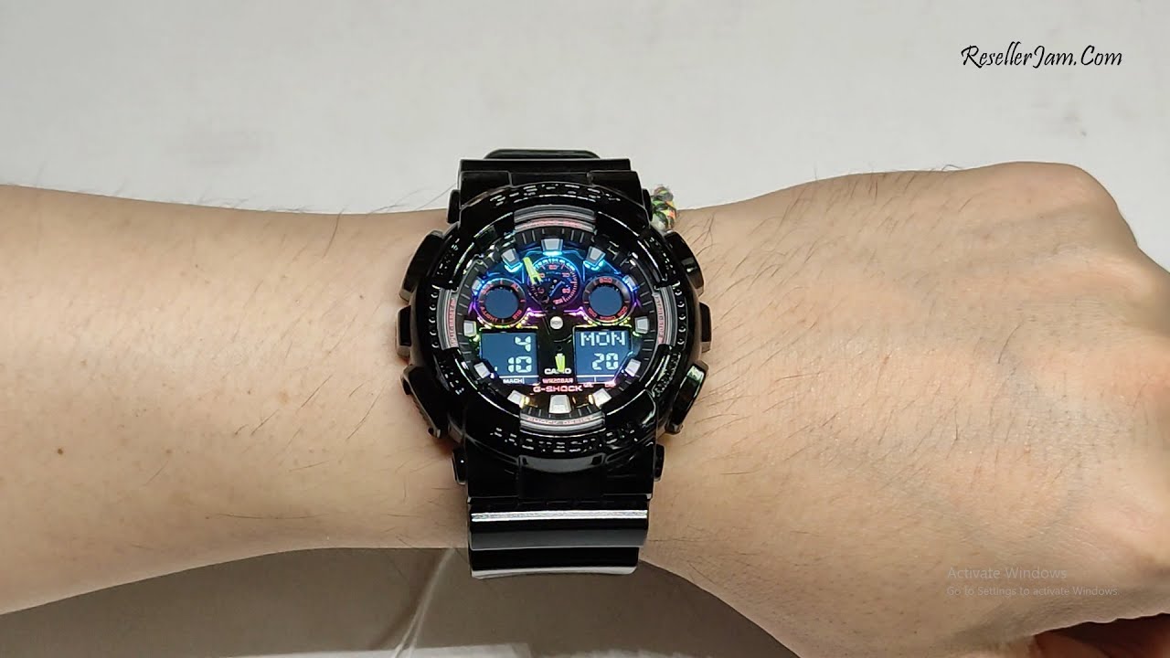 Casio G-Shock GA-100RGB-1A